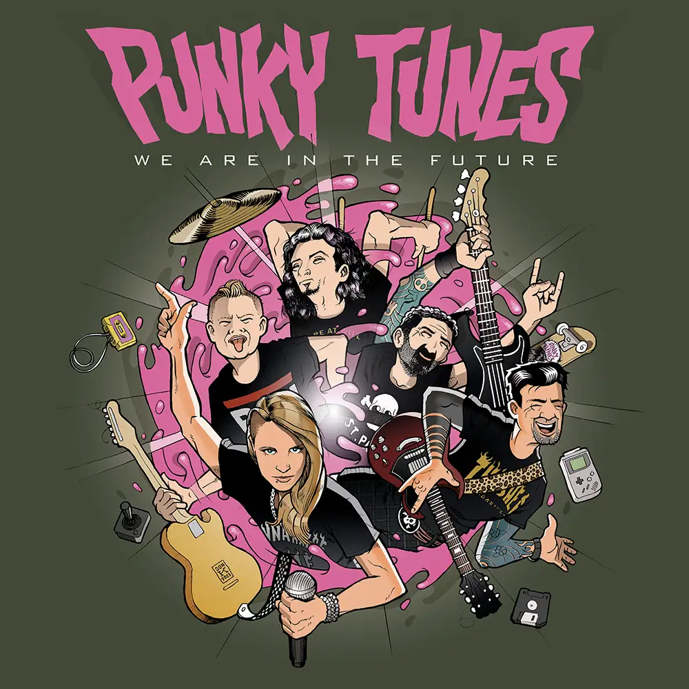 Punky Tunes - We Are In The Future EP cover
