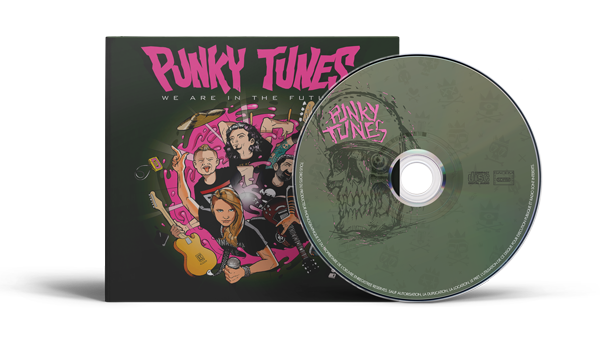 Punky Tunes - We Are In The Future EP digipack