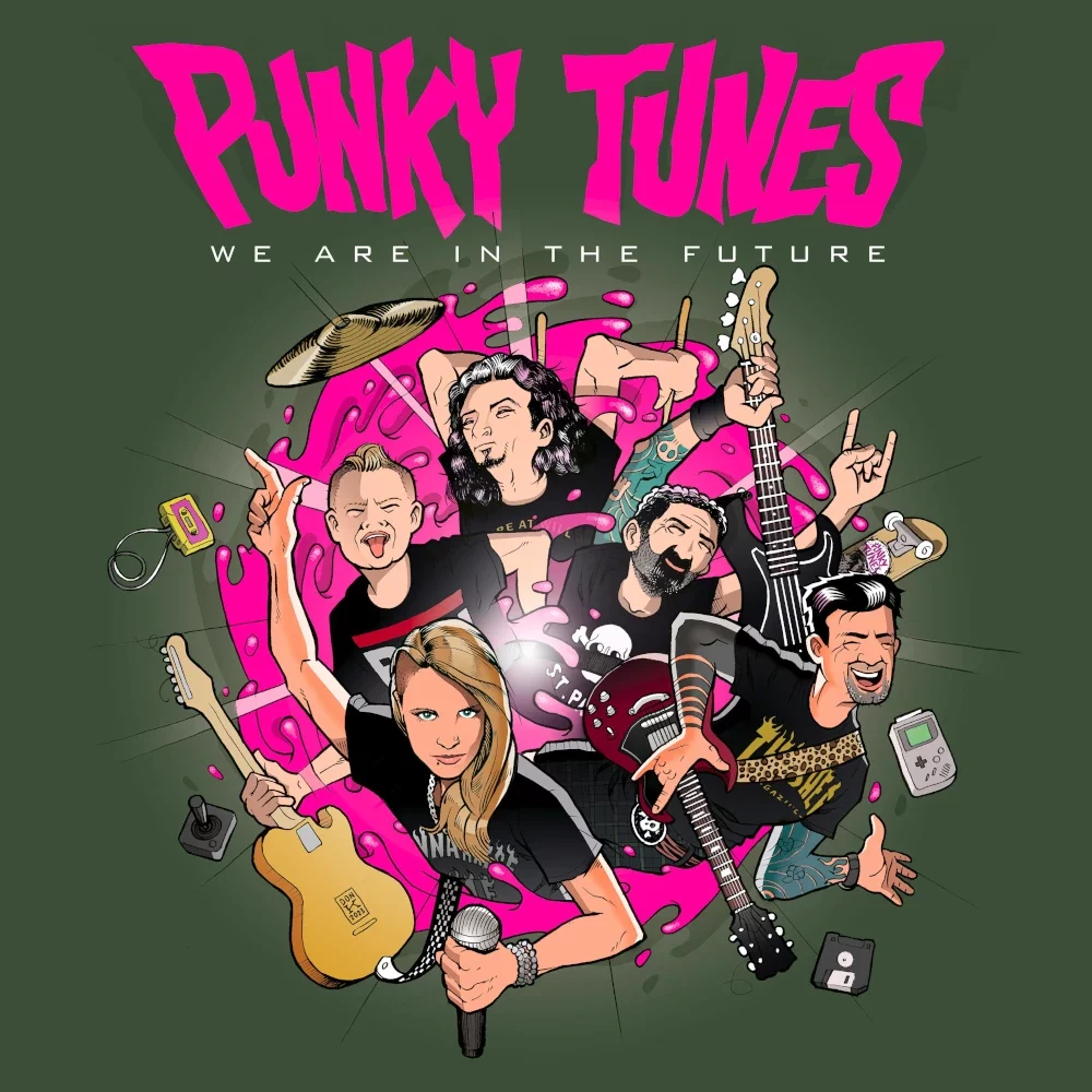 Punky Tunes - We Are In The Future EP cover
